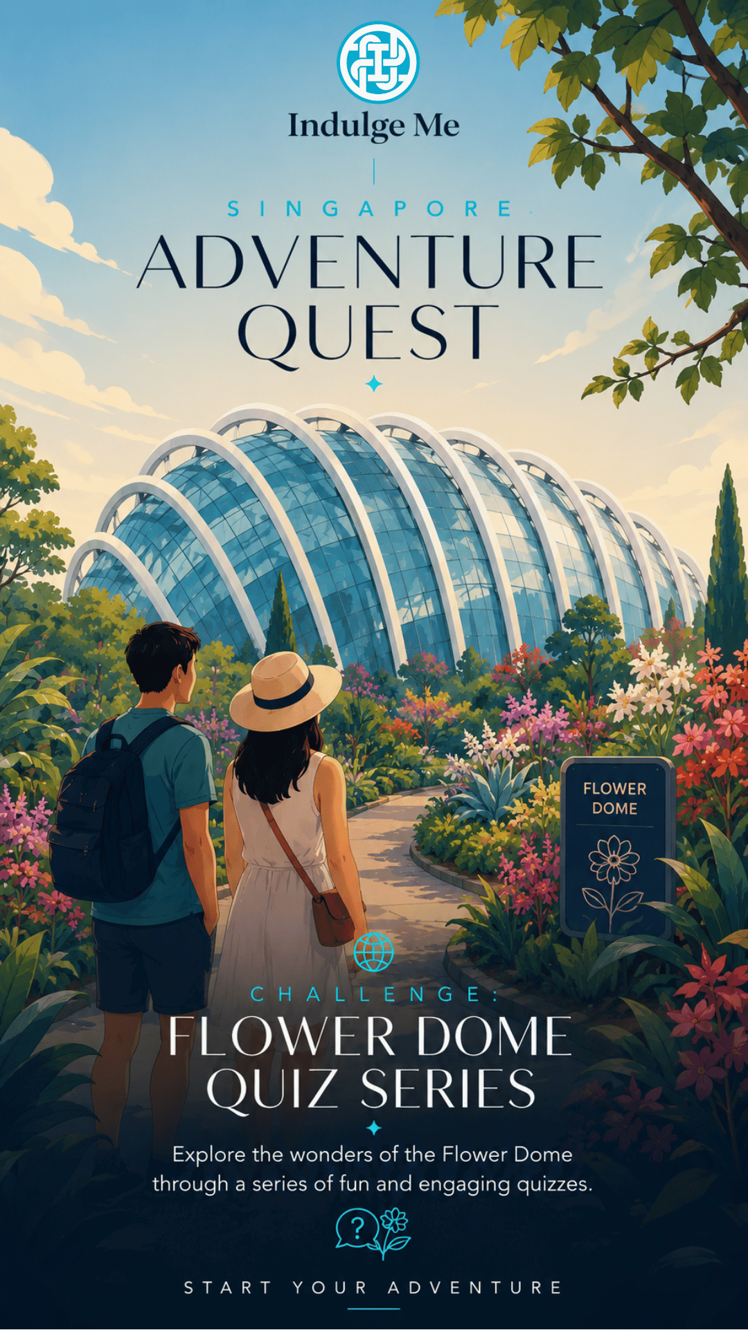 Singapore Adventure Quest Gardens by the Bay photo mission screen