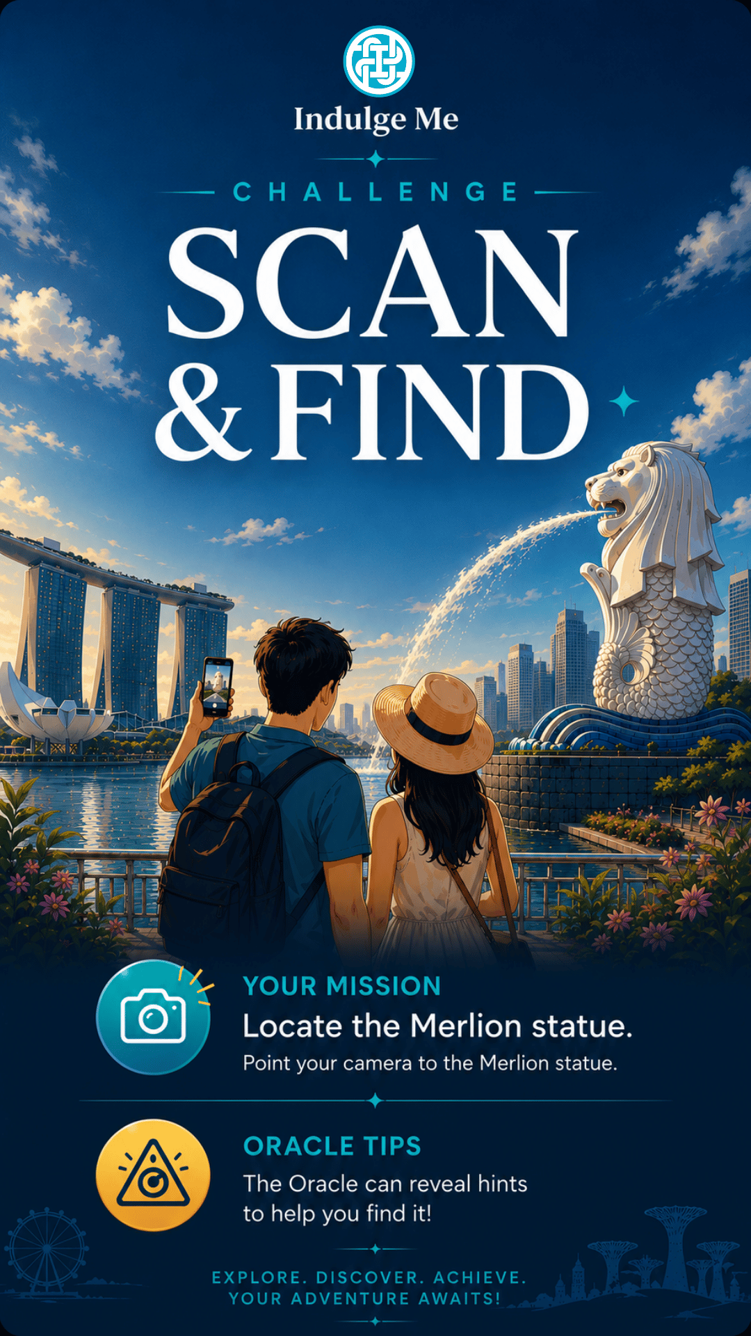 Scan and Find challenge screen